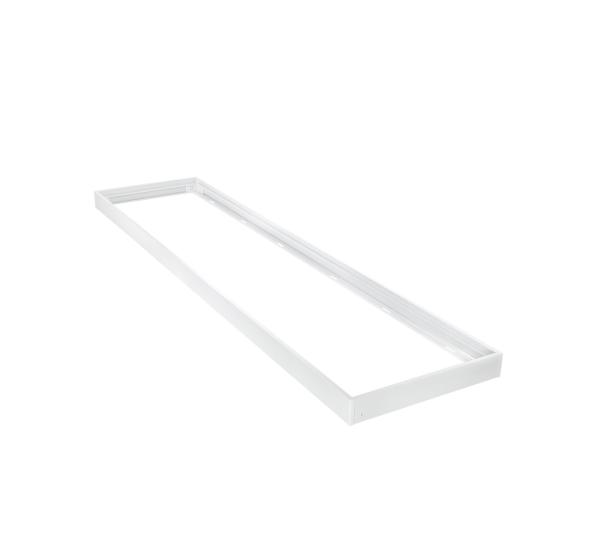 LED Panel Aufbaurahmen 120x30  Höhe 4,3cm steckbare